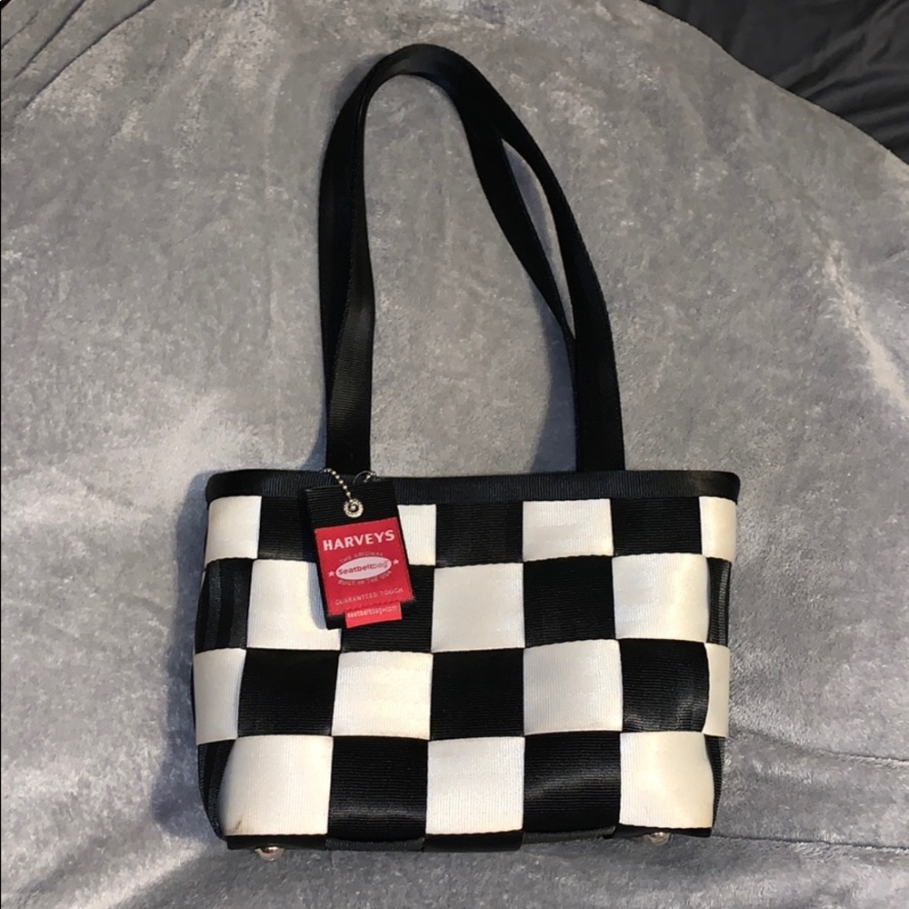 Harvey’s Black and White Small Tote